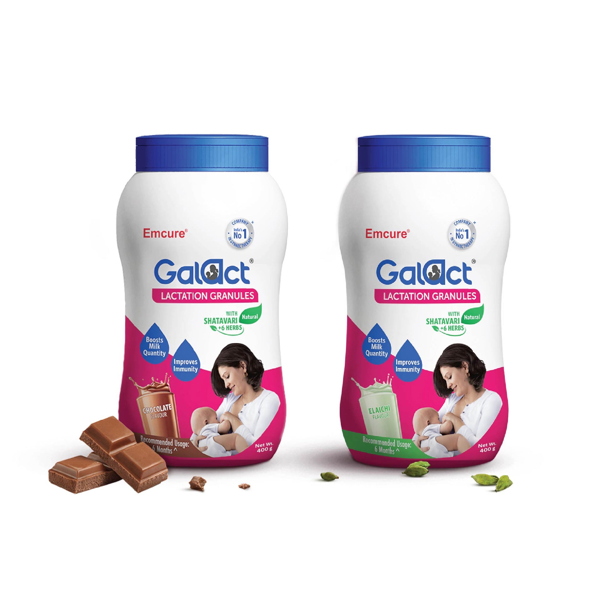 Combo of Chocolate And Elaichi 400gm Pack