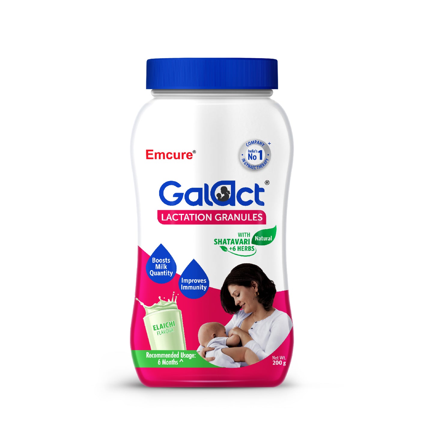 Galact Granules – Elaichi Flavour. Adequate Breast Milk for Your Baby!